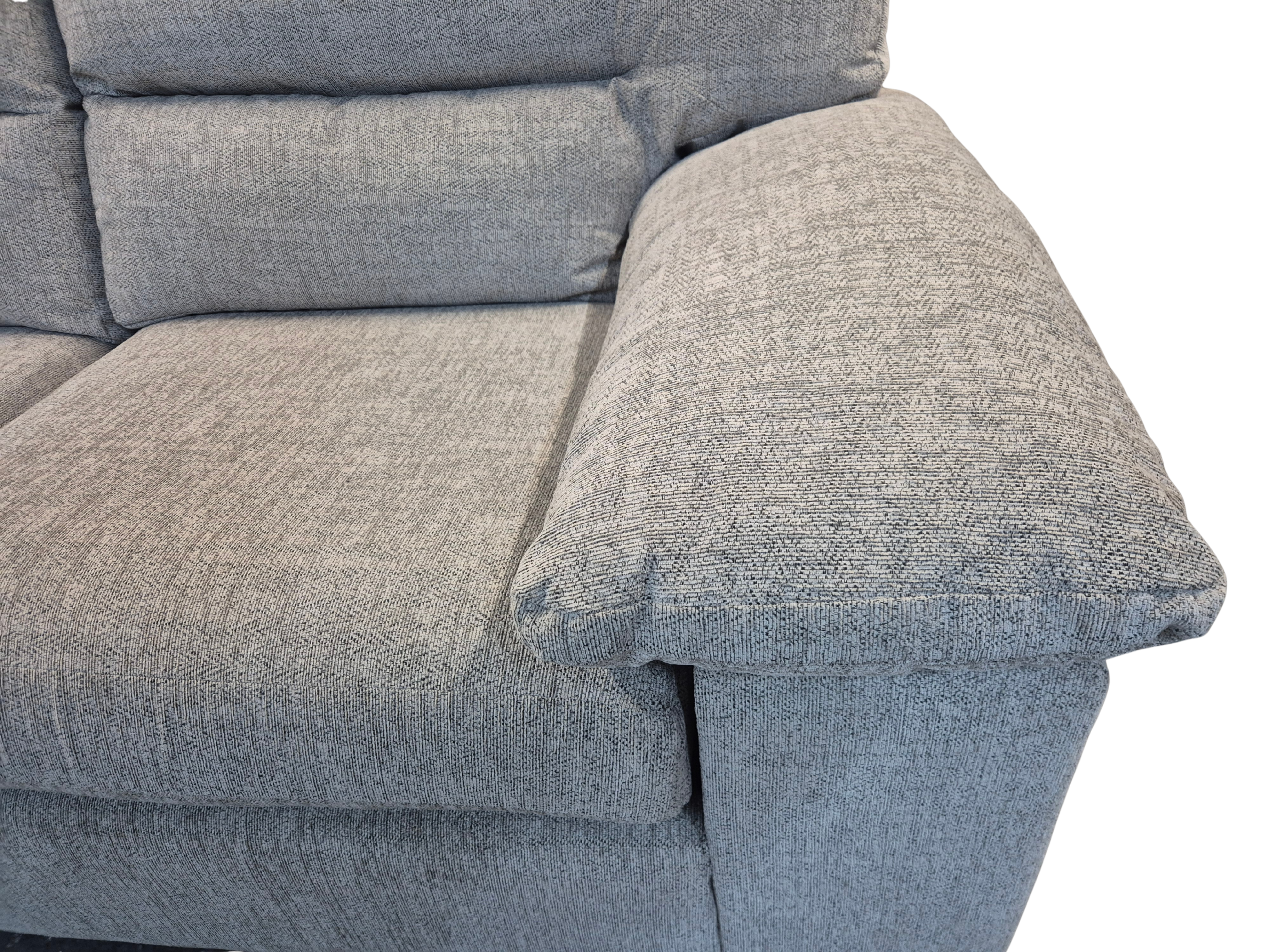 Oak Furniture Land Morgan Santos Silver 2 Seater