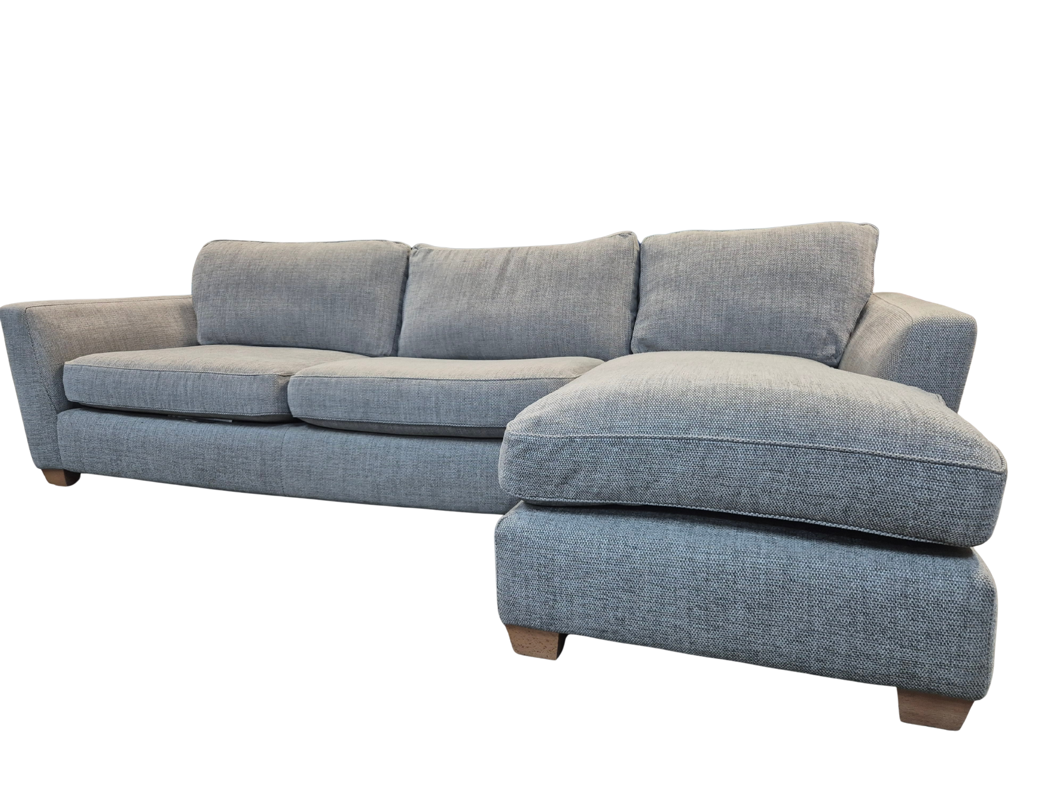 DFS Sophia Right Hand Facing Chaise in Grey Combination