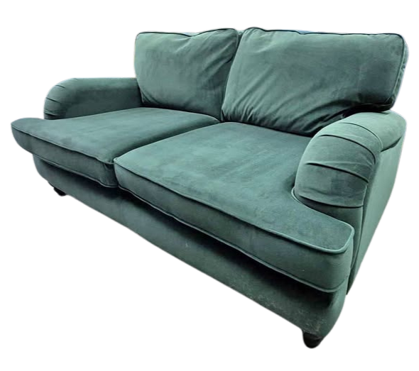 Next Lilly Green Velvet  Sofa
