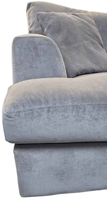 Next Stratus Silver Right-Hand-Facing Corner Sofa