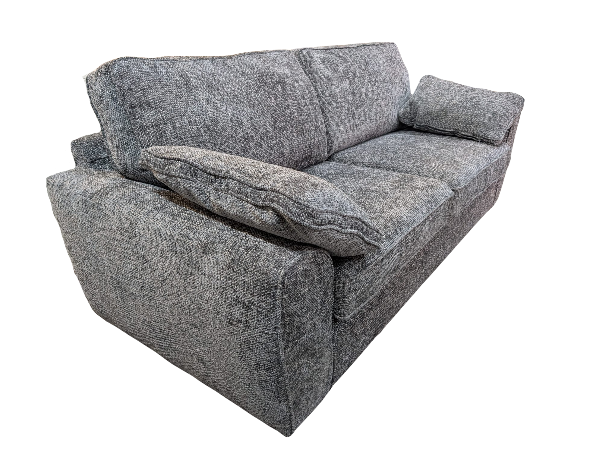 Oak Furniture Land Melbourne Slate Enzo 4 Seater