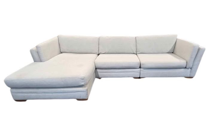 DFS ADA/Longbeach Large Neutral Corner Sofa