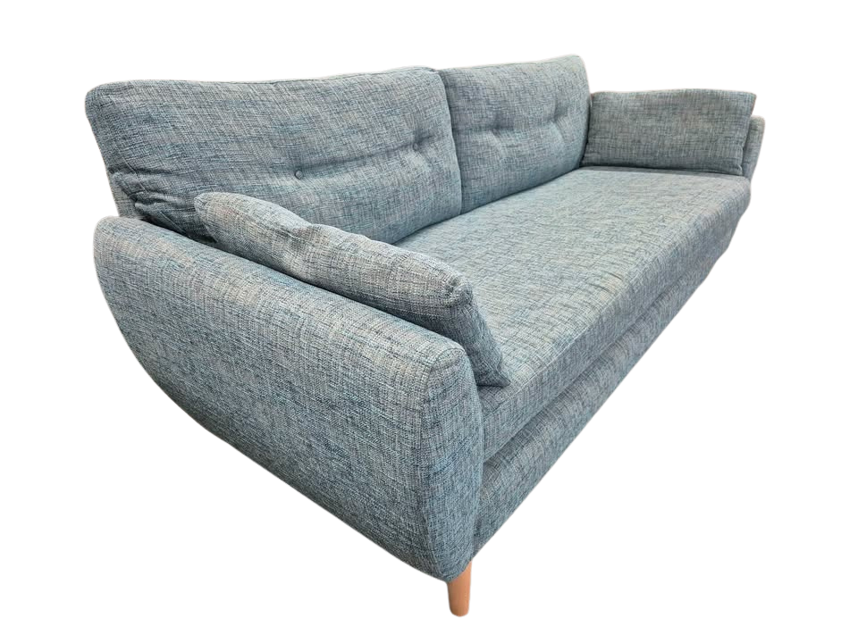 Next Wilson Button Back Teal 3 Seater Sofa