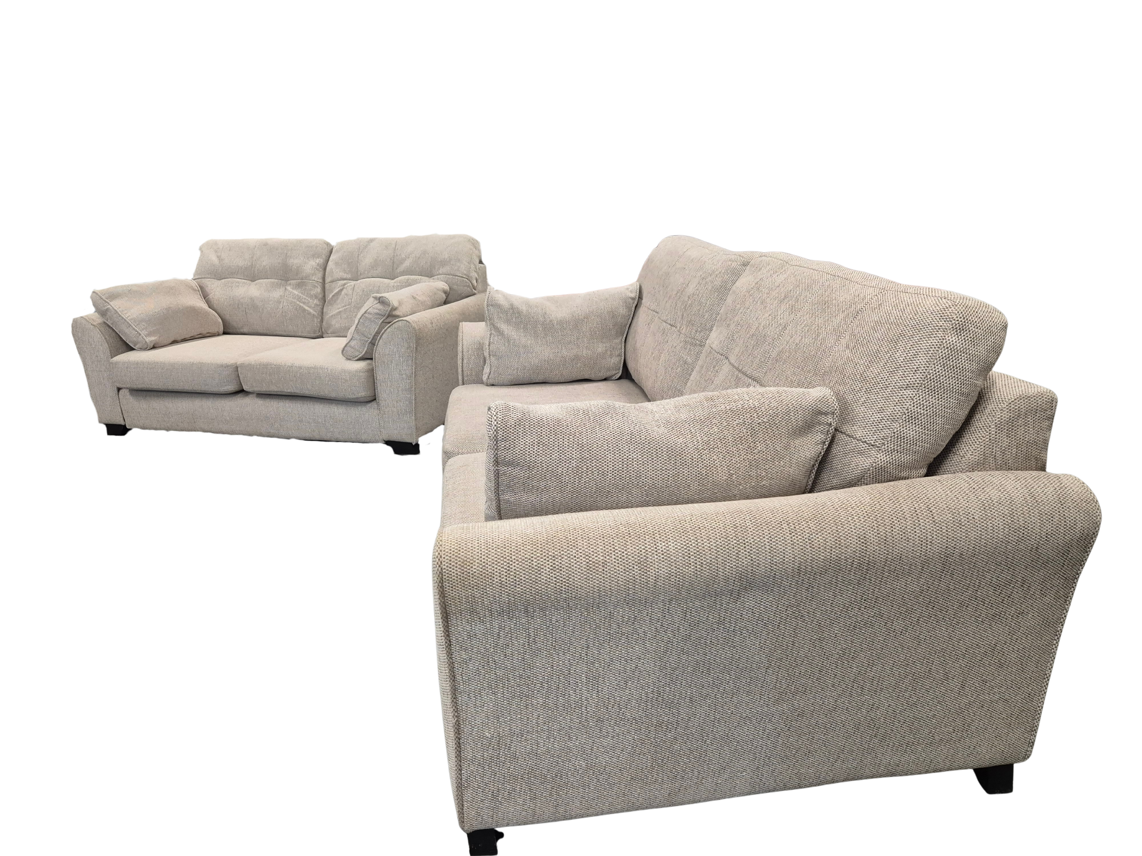 DFS Winson Selway Neutral 2 and 3 Seater Set&nbsp;
