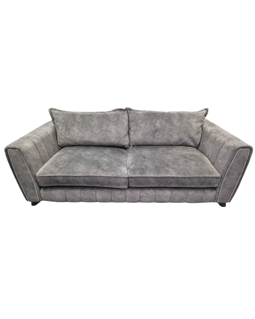 DFS Formal Back Charcoal Metallic Combination Cherished 4 Seater
