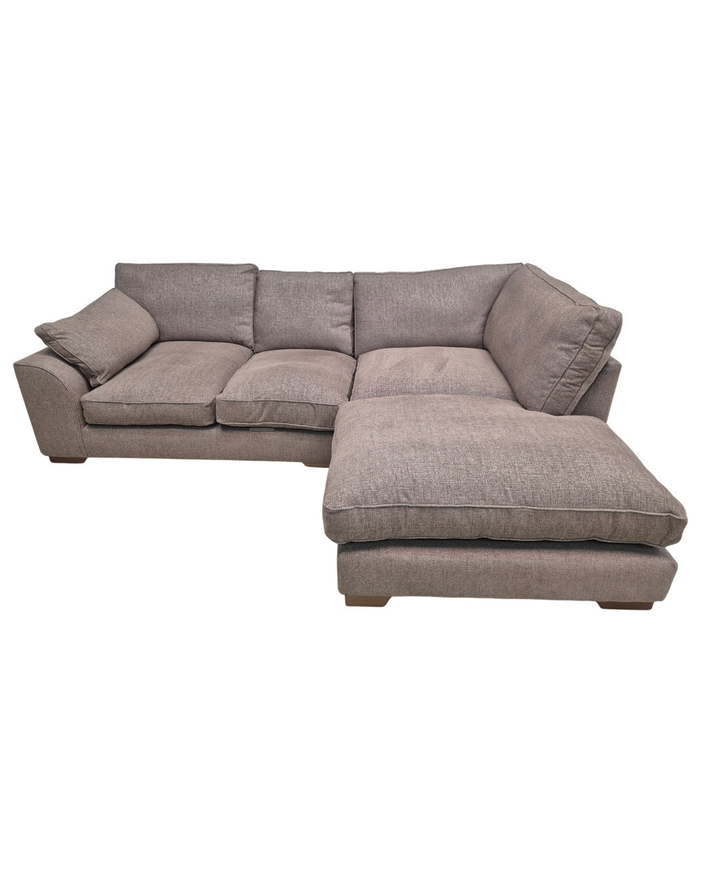 Next Stamford Grand Relaxed Medium Mid Natural Corner Chaise