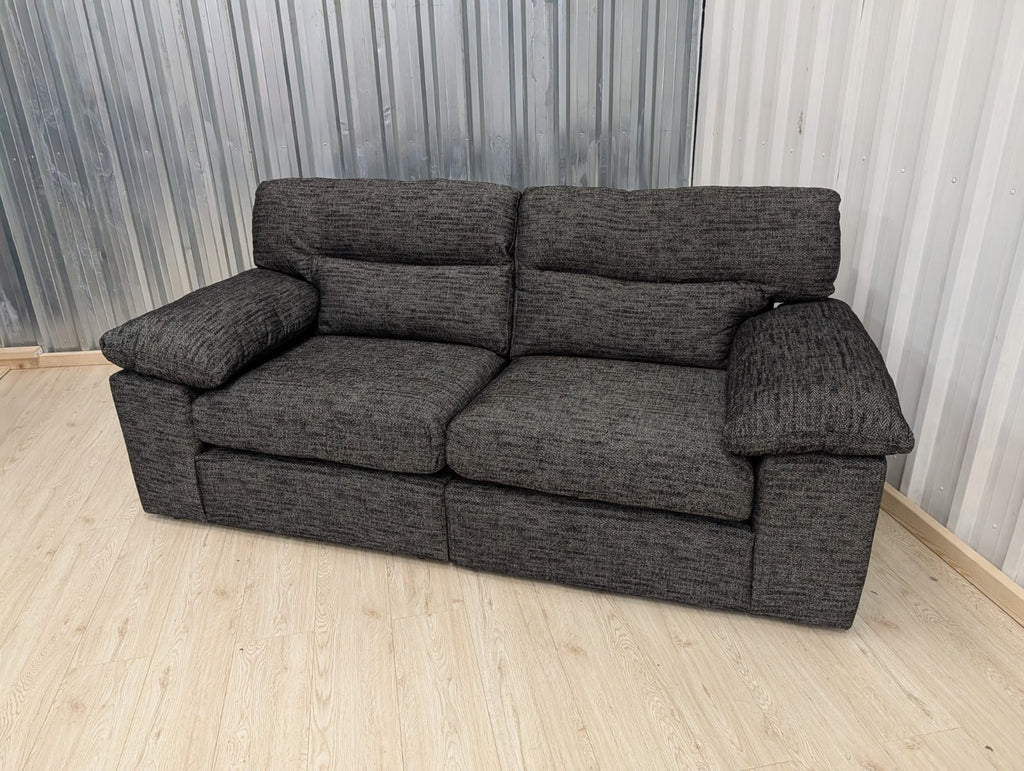 Oak Furniture Land Morgan Cupid Charcoal 2 Seater