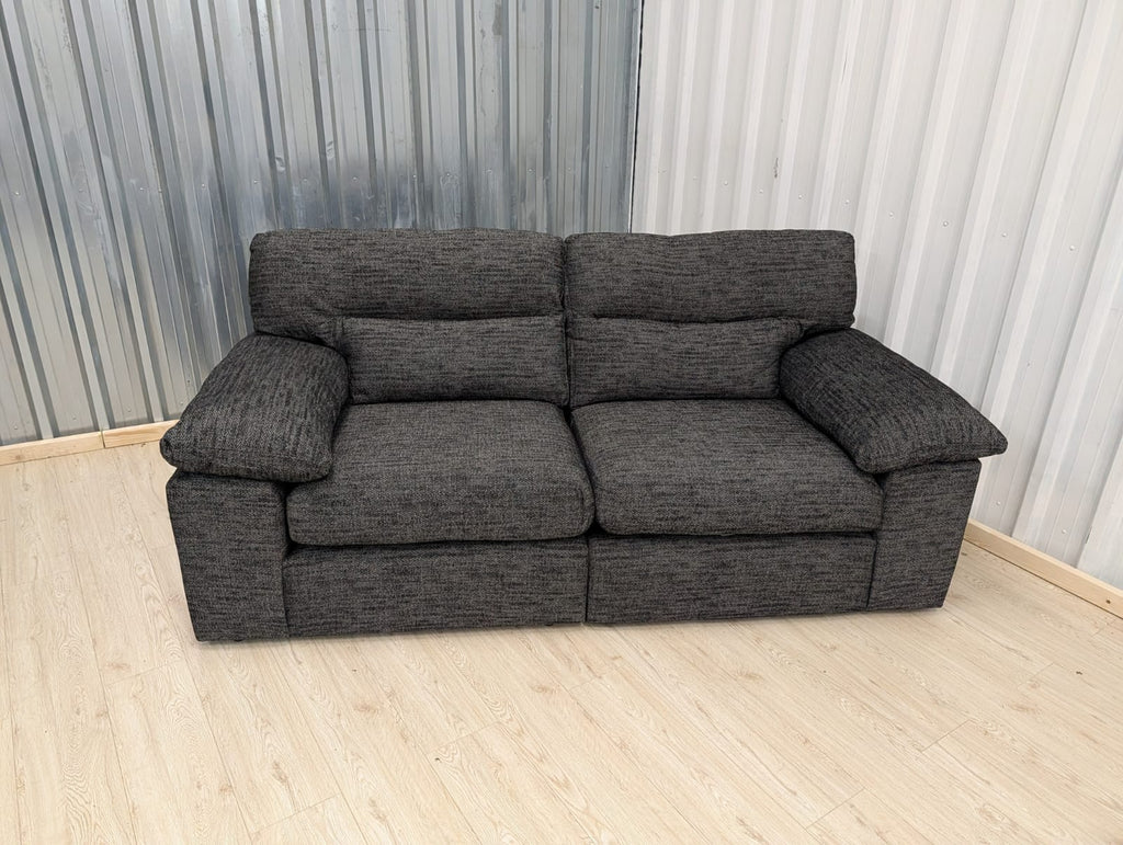 Oak Furniture Land Morgan Cupid Charcoal 2 Seater