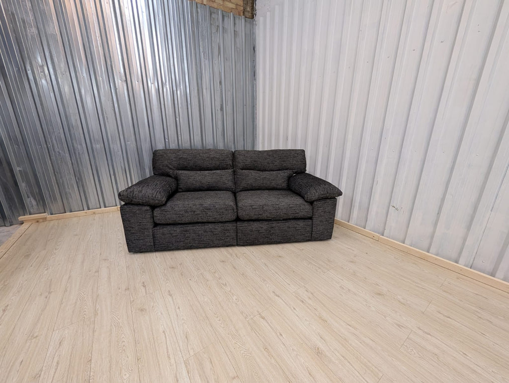 Oak Furniture Land Morgan Cupid Charcoal 2 Seater