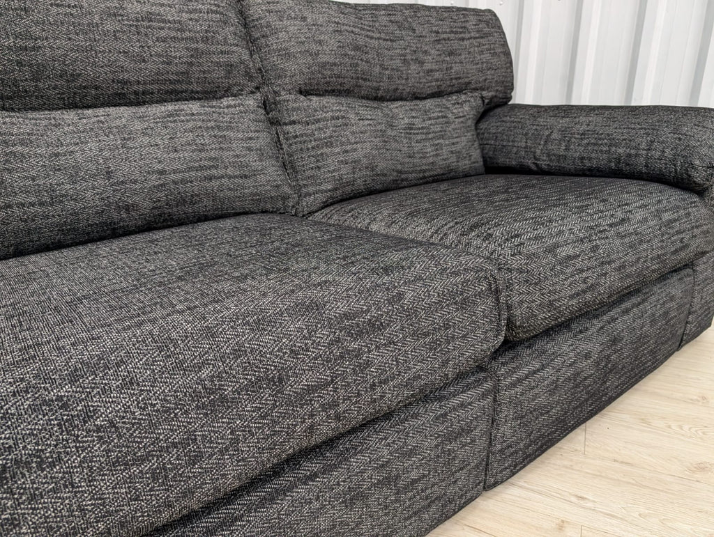 Oak Furniture Land Morgan Cupid Charcoal 2 Seater