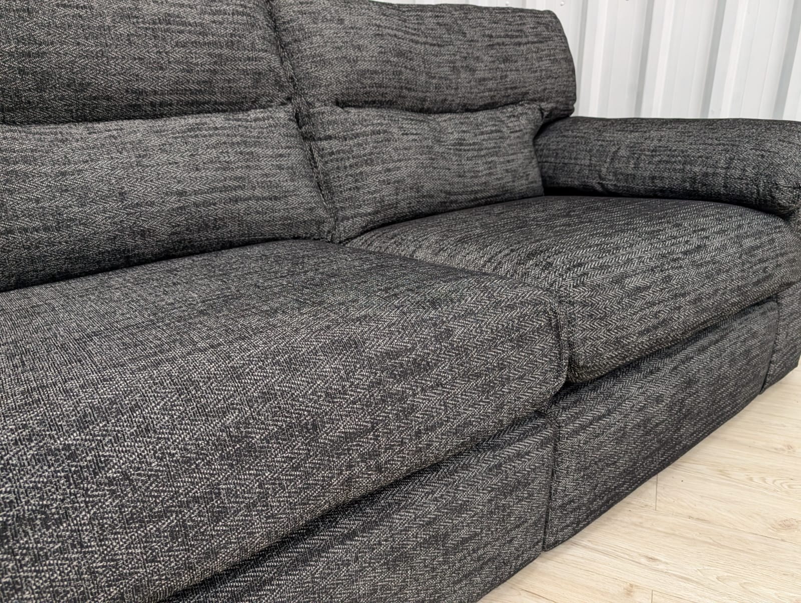 Oak Furniture Land Morgan Cupid Charcoal 2 Seater
