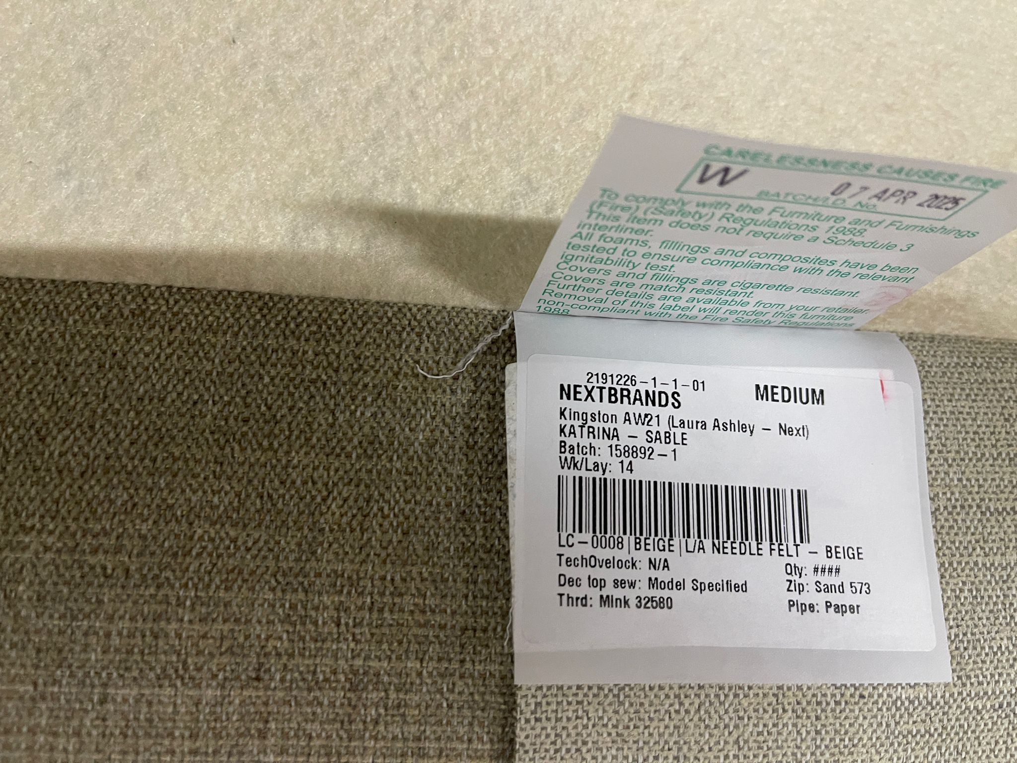 Next Kingston by Laura Ashley  2 Seater