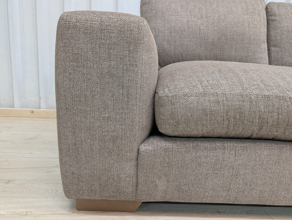 Next Houghton Mid Natural 3 Seater Small Sofa
