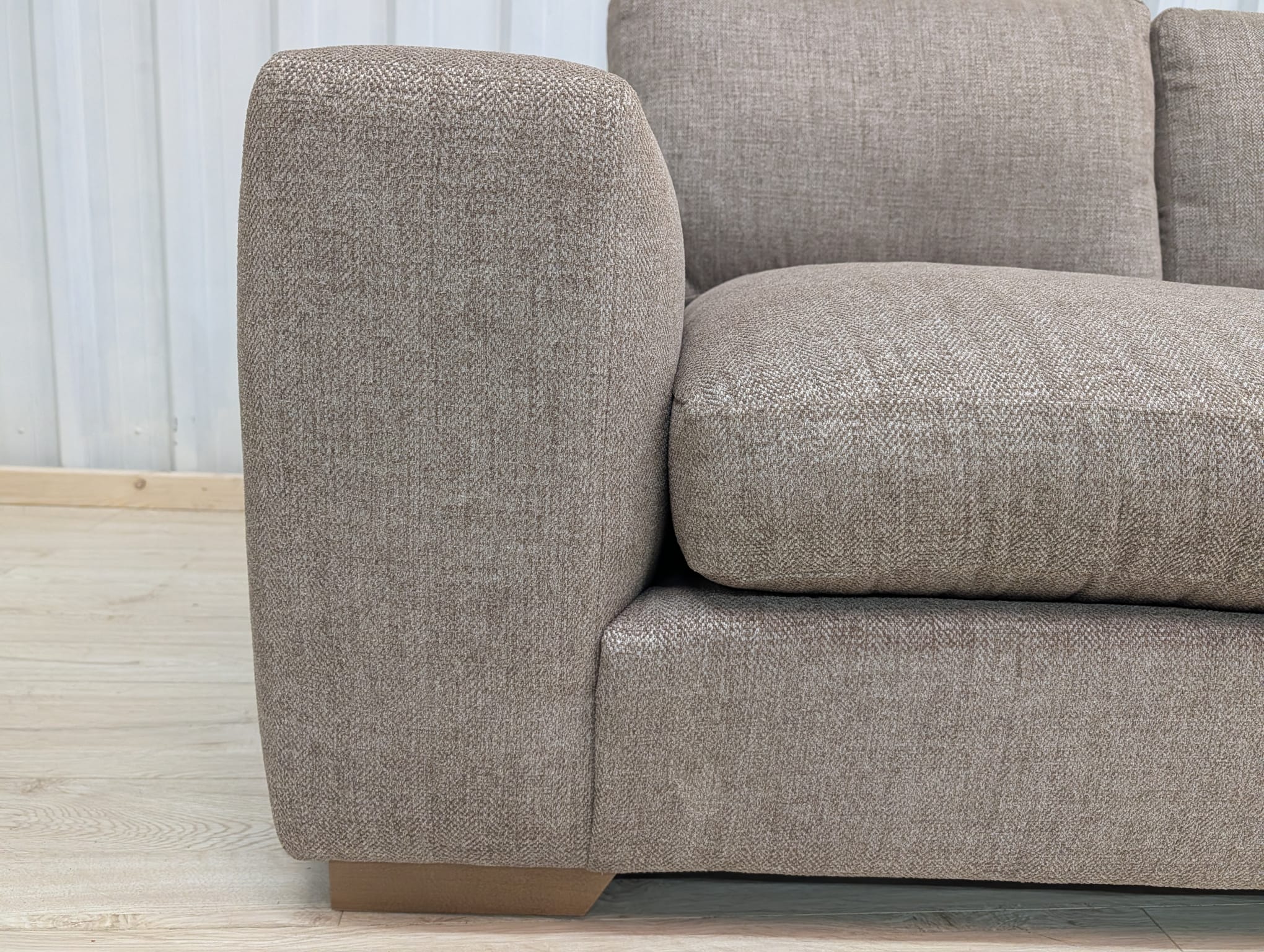 Next Houghton Mid Natural 3 Seater Small Sofa