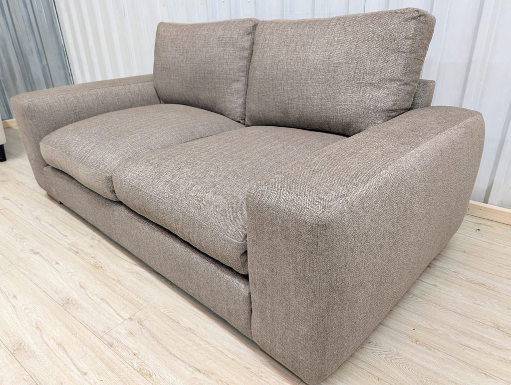 Next Houghton Mid Natural 3 Seater Small Sofa