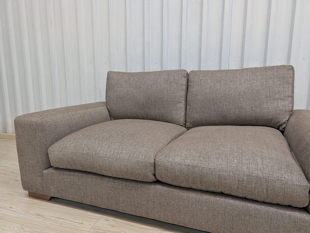 Next Houghton Mid Natural 3 Seater Small Sofa