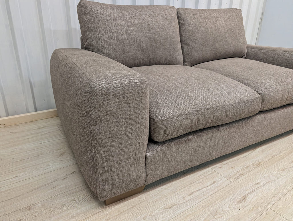 Next Houghton Mid Natural 3 Seater Small Sofa