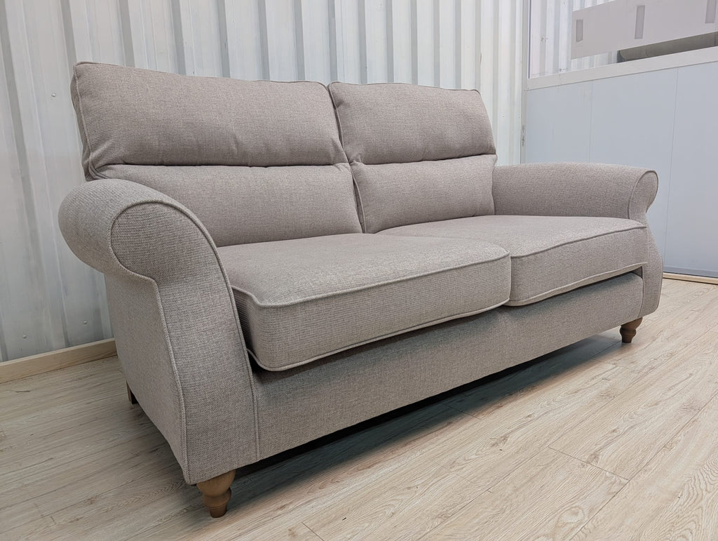 Next Ashford Highback Chunky Weave Mid Natural 2 Seater
