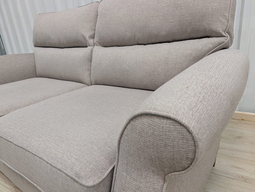 Next Ashford Highback Chunky Weave Mid Natural 2 Seater