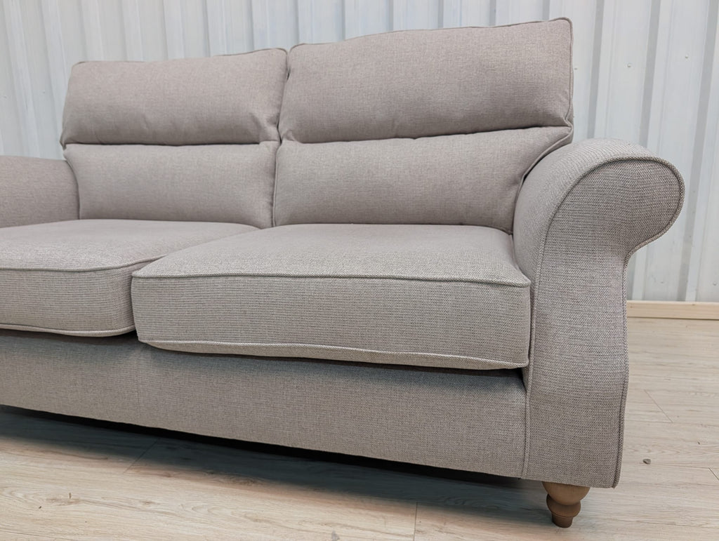 Next Ashford Highback Chunky Weave Mid Natural 2 Seater