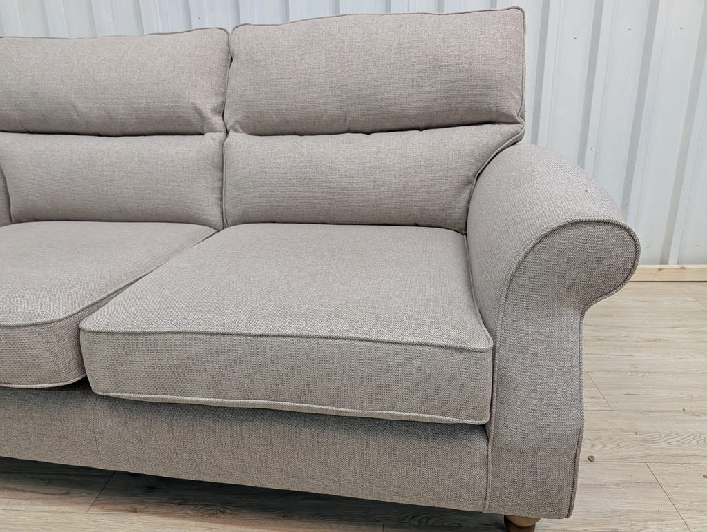 Next Ashford Highback Chunky Weave Mid Natural 2 Seater