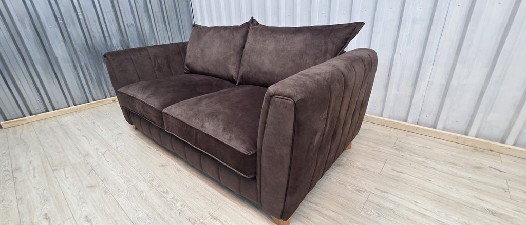 DFS Formal Back Cherished Sage Combination 3 Seater Sofa