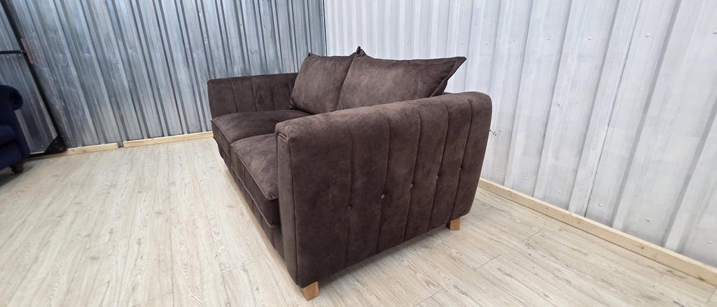 DFS Formal Back Cherished Sage Combination 3 Seater Sofa