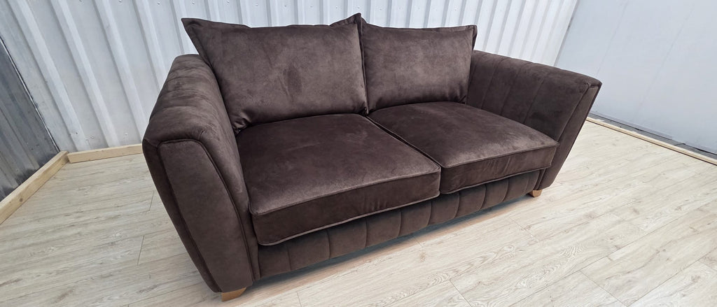 DFS Formal Back Cherished Sage Combination 3 Seater Sofa