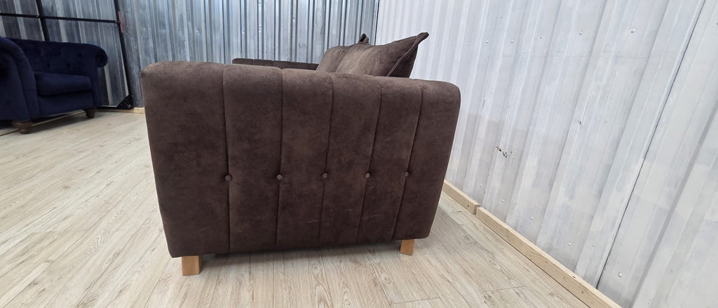 DFS Formal Back Cherished Sage Combination 3 Seater Sofa