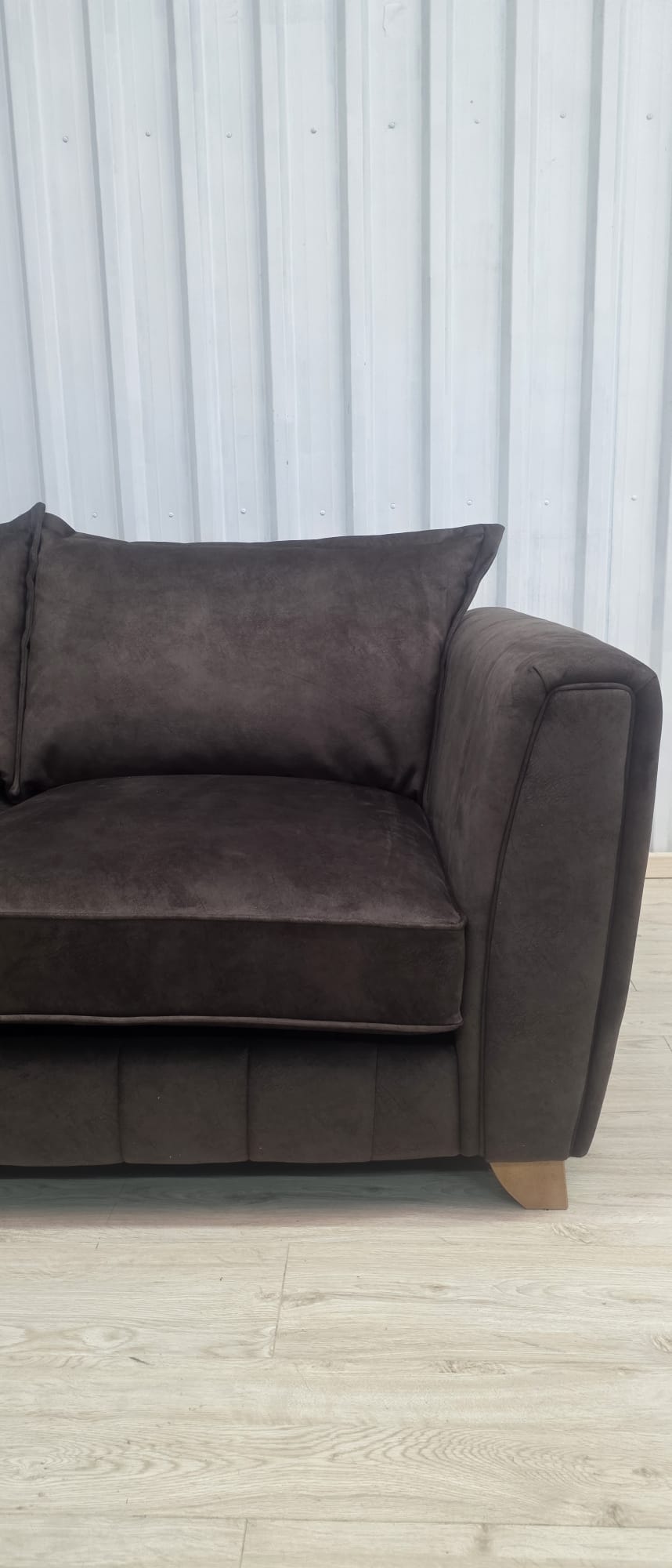 DFS Formal Back Cherished Sage Combination 3 Seater Sofa
