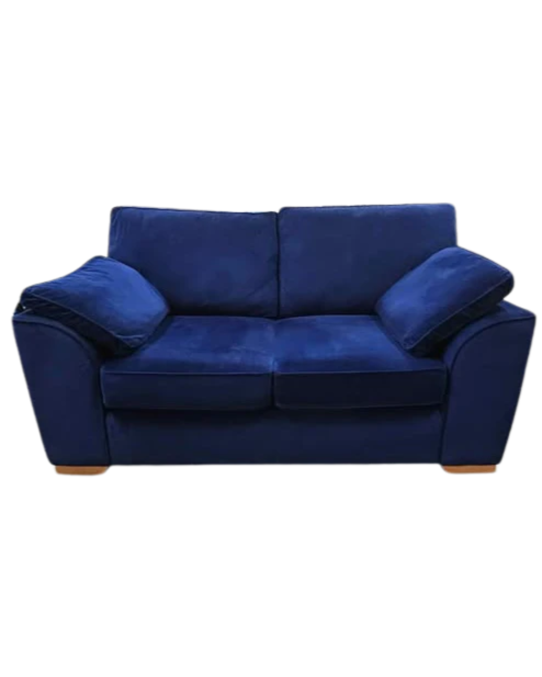 Next Stamford Blue Velvet Sofa