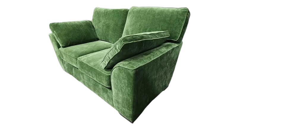 Next Stamford Chenille Green Sofa