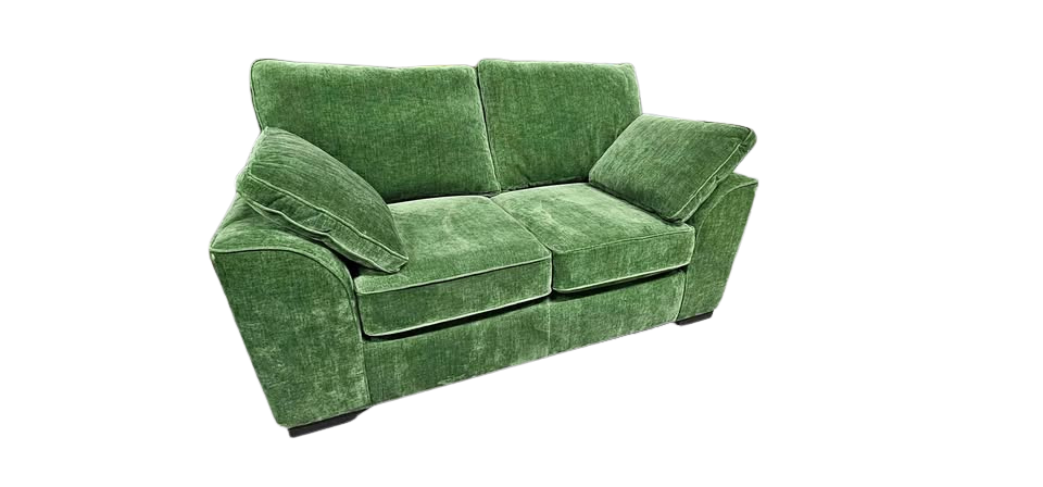 Next Stamford Chenille Green Sofa