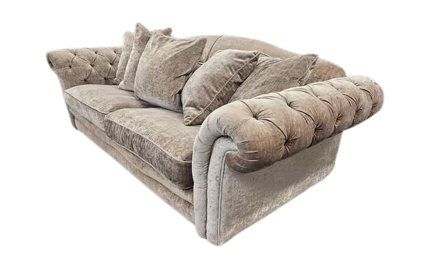 DFS Lochleven 4 Seater in a Mink Chenille Opulent Velvet