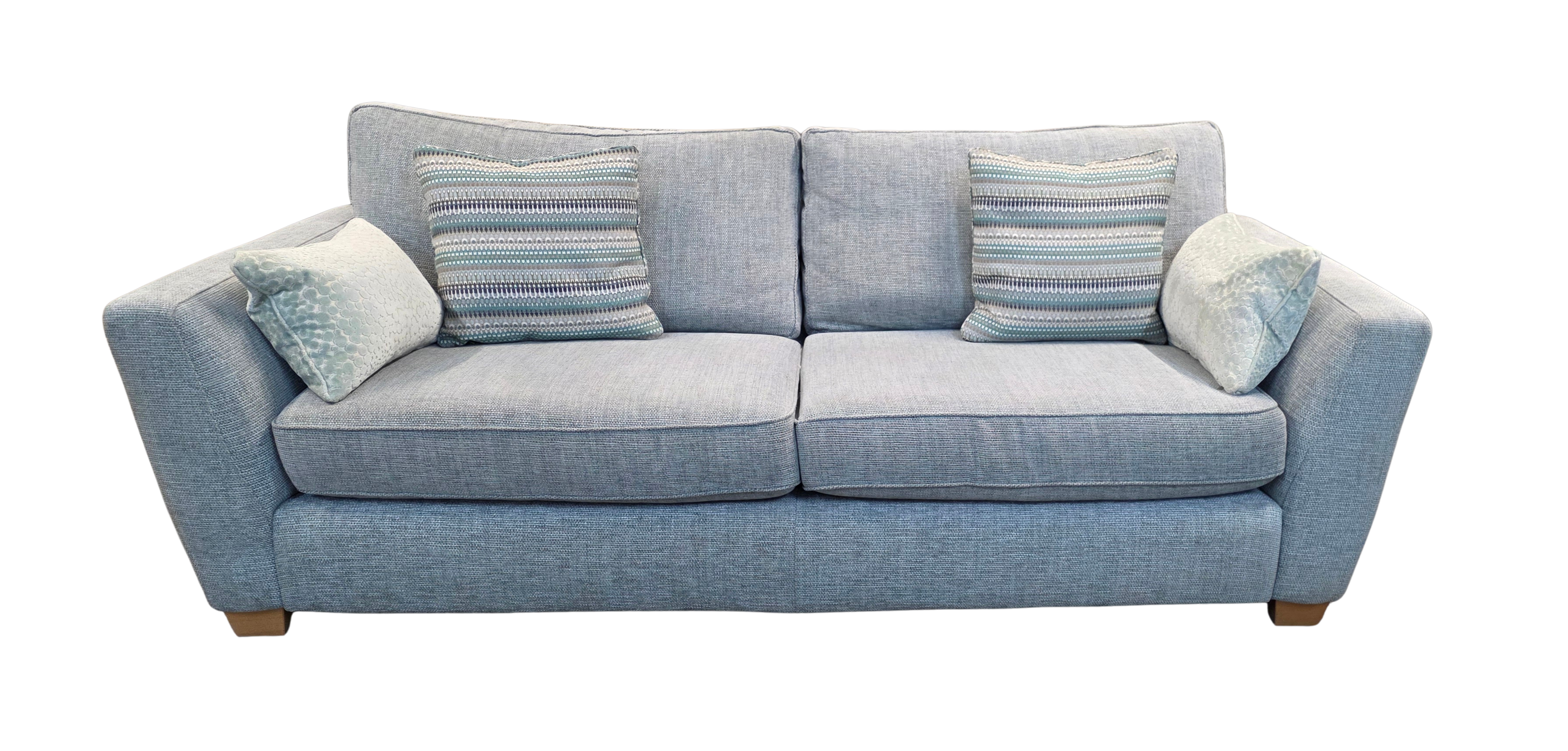 DFS Sophia 3 Seater Sky Blue Combination