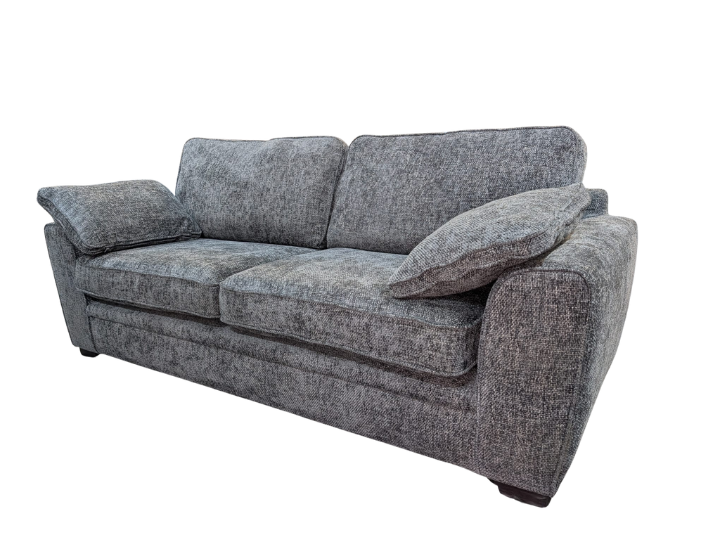 Oak Furniture Land Melbourne Slate Enzo 4 Seater