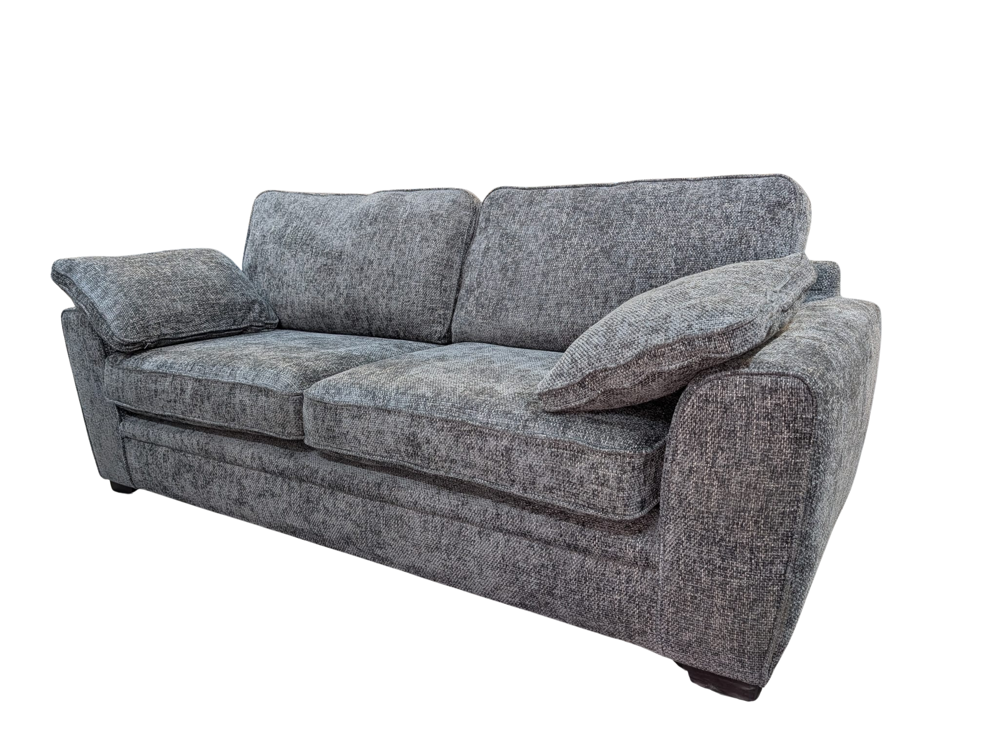 Oak Furniture Land Melbourne Slate Enzo 4 Seater