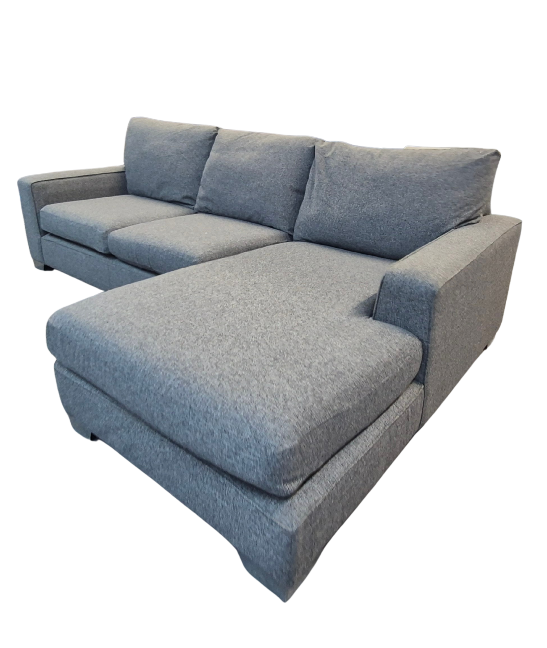 Next Sonoma Mid Grey Right-Hand Facing Chaise Sofa