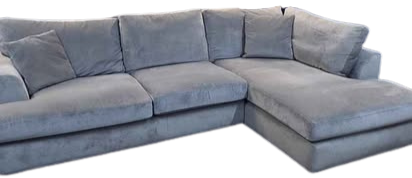 Next Stratus Silver Right-Hand-Facing Corner Sofa