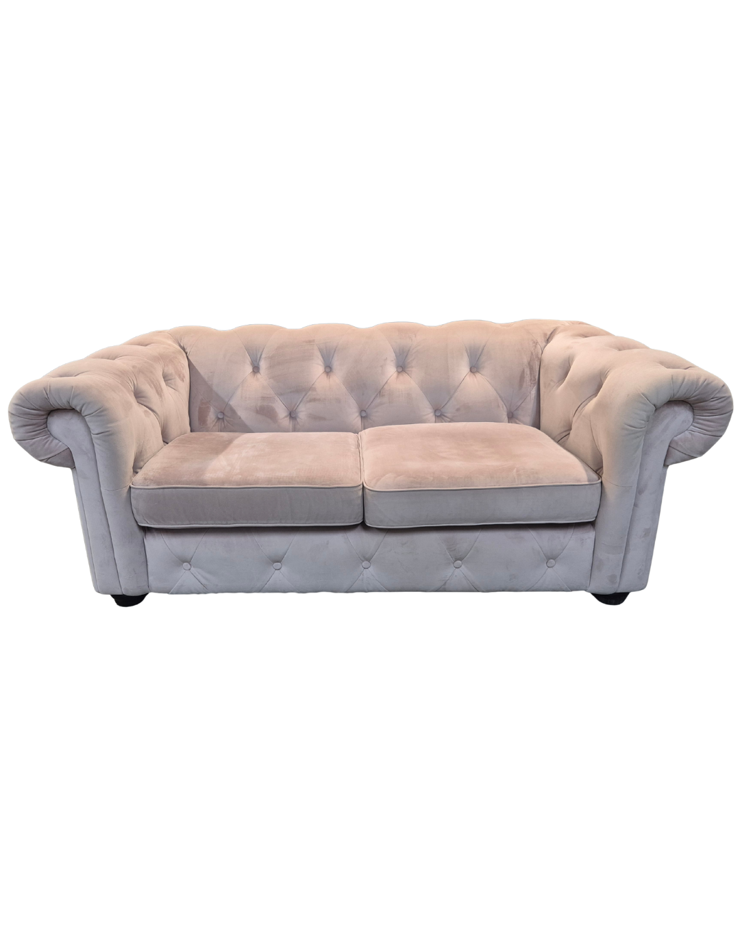 DFS Belair Blush Sensual Velvet 2 Seater