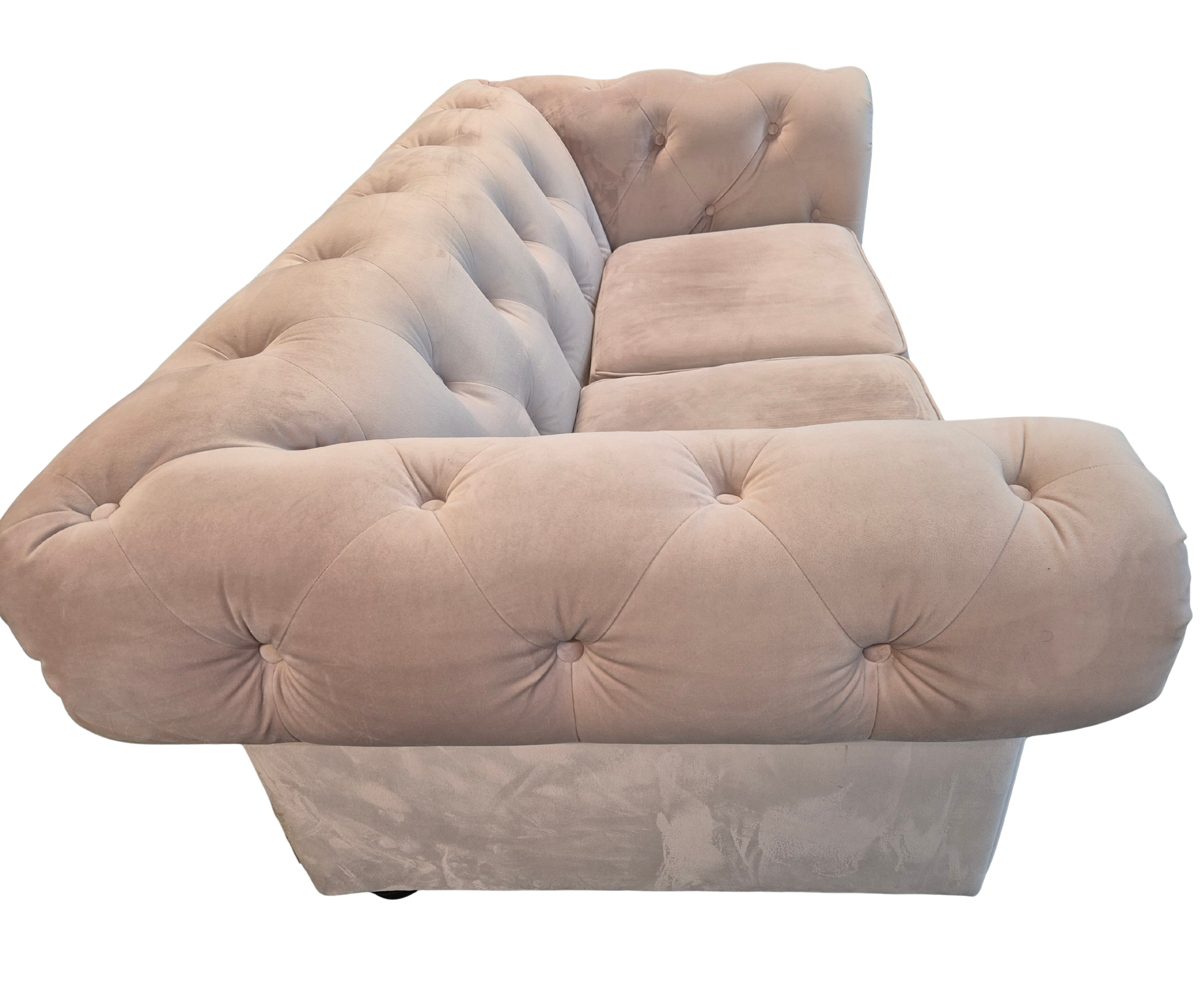 DFS Belair Blush Sensual Velvet 2 Seater