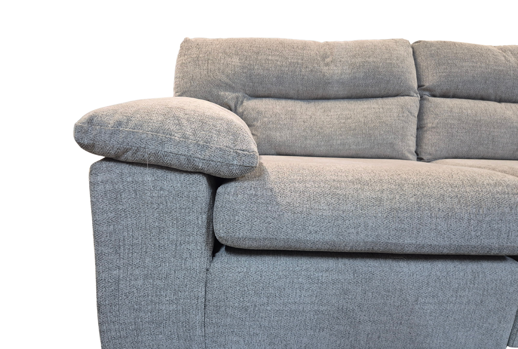 Oak Furniture Land Morgan Santos Silver 2 Seater
