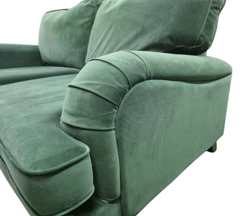 Next Lilly Green Velvet  Sofa