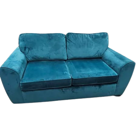 Teal Velvet DFS Orka 2 Seater