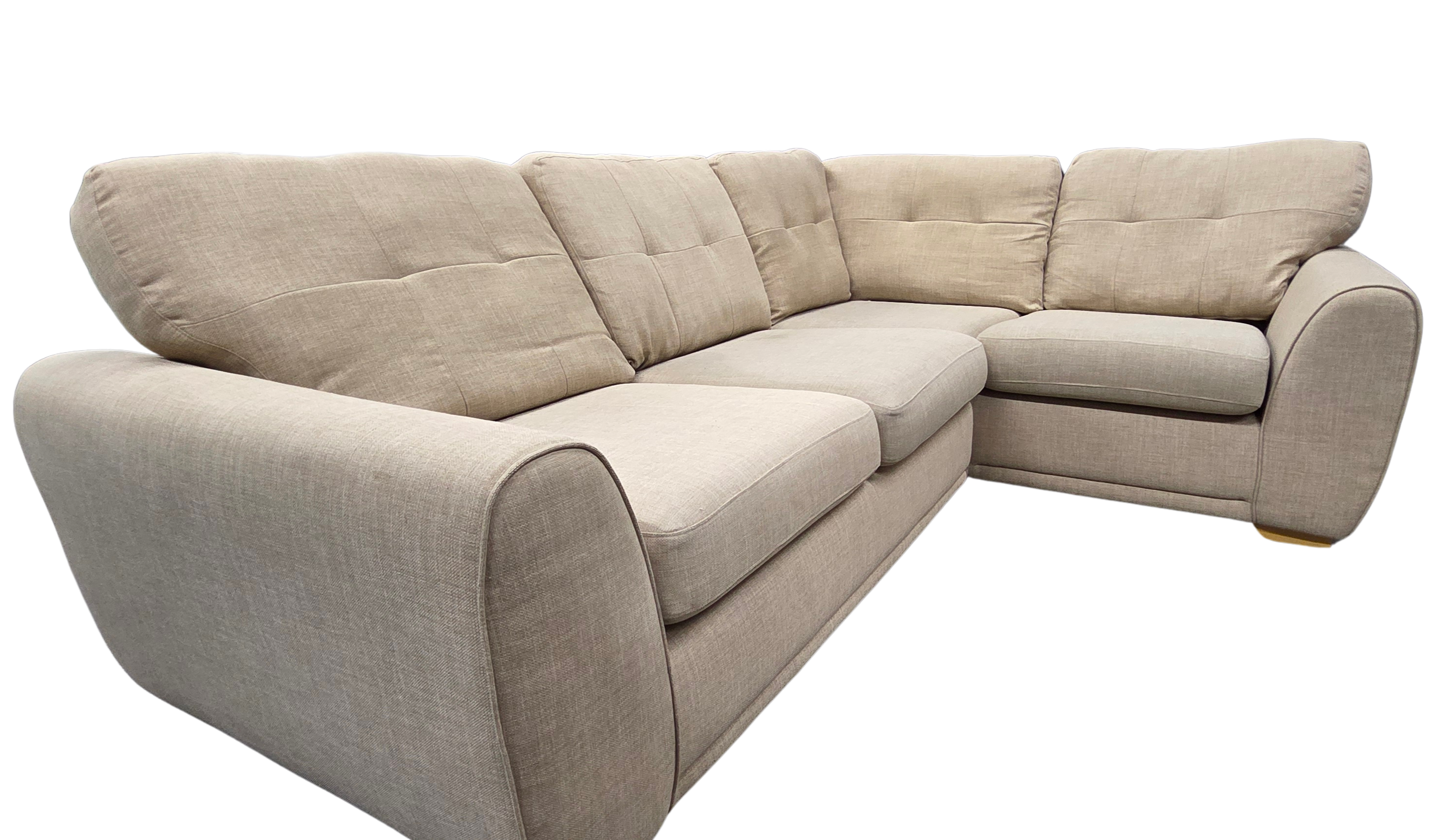 DFS Beige Kian Corner Sofa