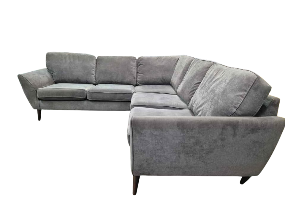 DFS Aurora Large Grey Corner Sofa