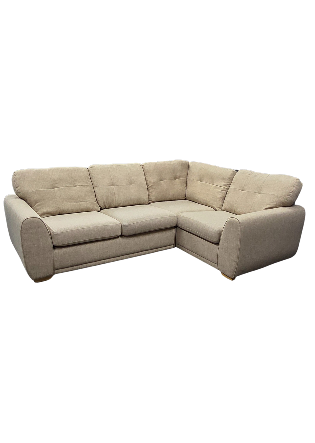 DFS Beige Kian Corner Sofa