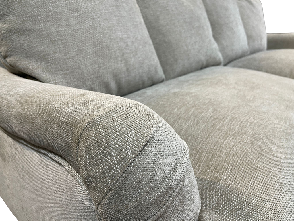 Oak Furniture Land Eloise Pillow Back Natural Marlan 4 Seater Sofa
