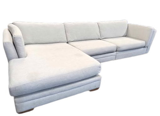 DFS ADA/Longbeach Large Neutral Corner Sofa