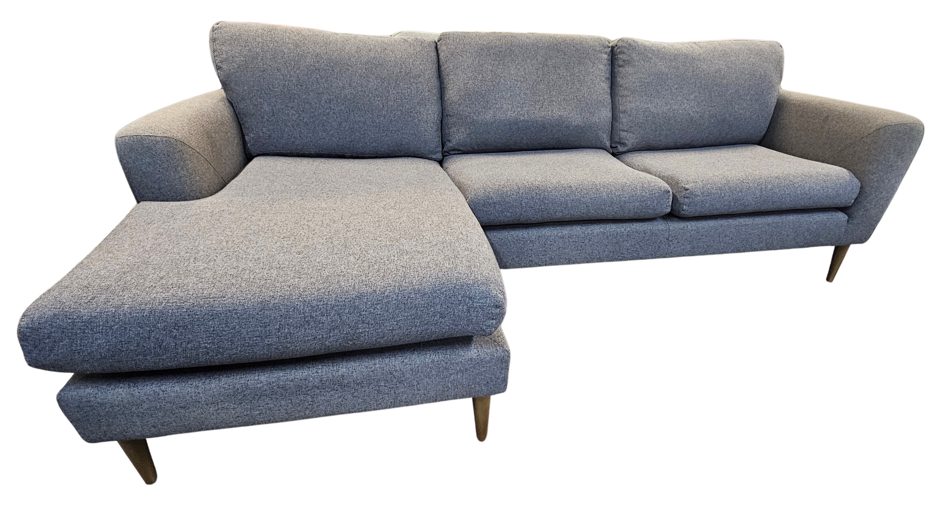 M&S Connie Left Hand Facing Grey Corner Sofa